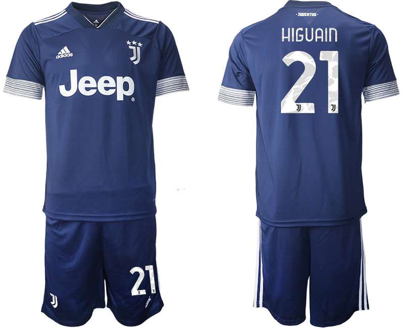 Men 2020-2021 club Juventus away #21 blue Soccer Jerseys->juventus jersey->Soccer Club Jersey